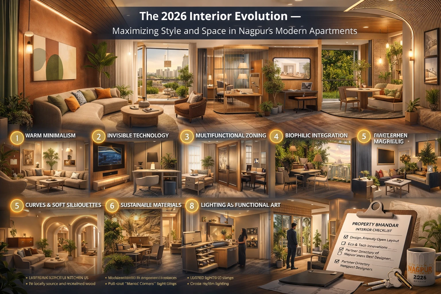 2026 interior design trends Nagpur modern homes